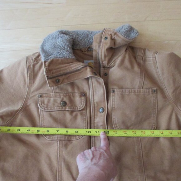 New Carhartt Canvas Barn Jacket Womens Large - Picture 10 of 14
